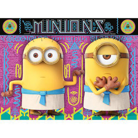 4 in a Box Minions Jigsaw Puzzles Extra Image 3